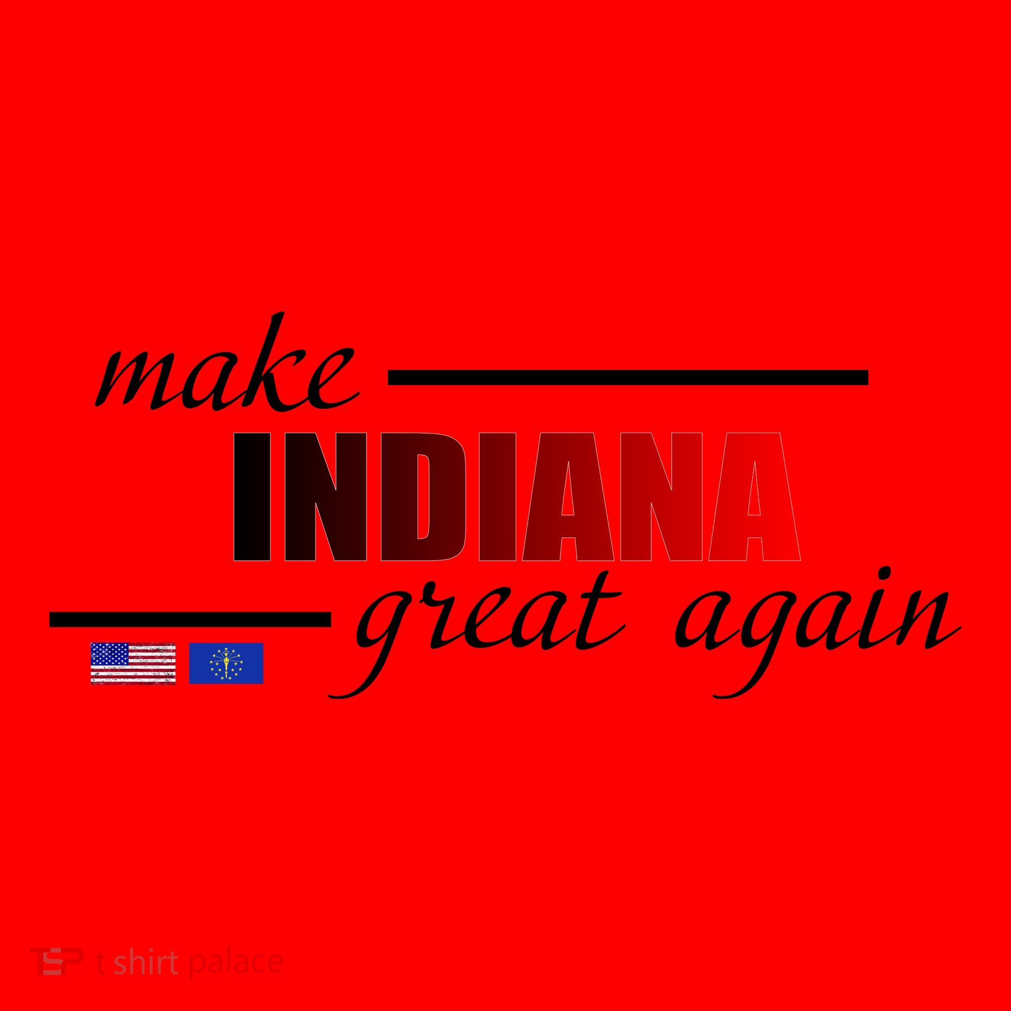Make Indiana Great Again Santa Hat