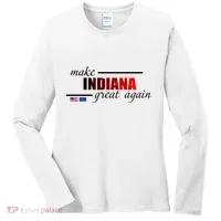 Make Indiana Great Again Women's Long Sleeve Shirt thumb 0