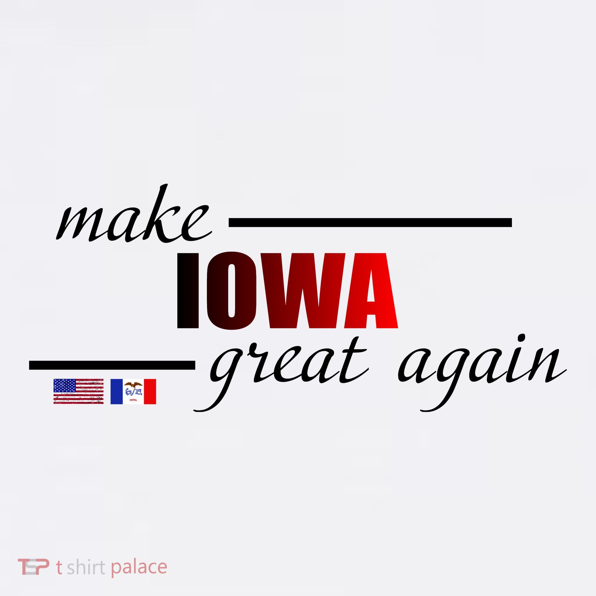 Make Iowa Great Again Long Sleeve Shirt