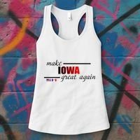 Make Iowa Great Again Women's Tank Top thumb 3