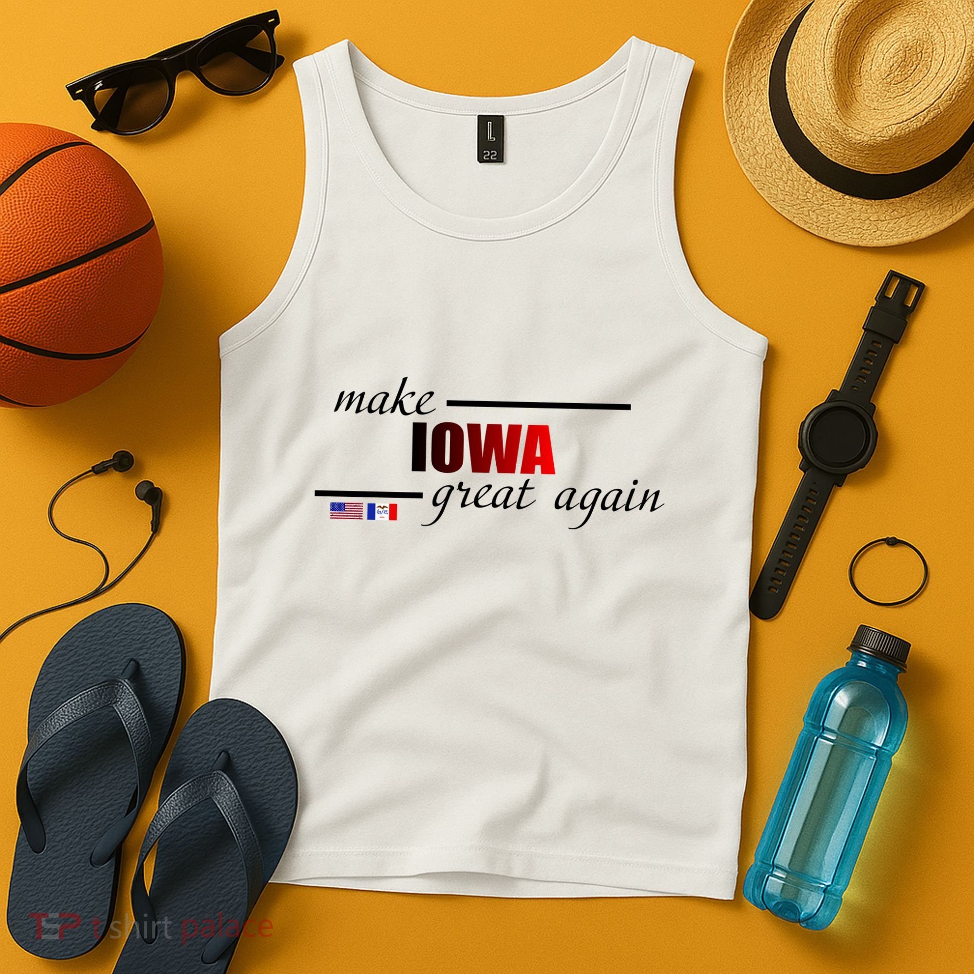 Make Iowa Great Again Tank Top