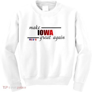 Make Iowa Great Again Kids Sweatshirt