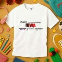 Make Iowa Great Again Kids T-Shirt thumb 3