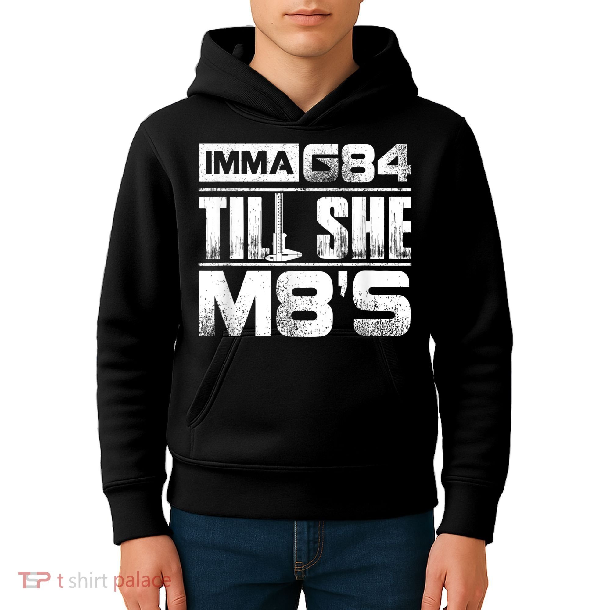 Machinist Imma G84 Till She M8's Birthday Kids Hoodie