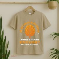 Ms IVe Got Holes In My Brain Multiple Sclerosis Awareness Gift T-Shirt thumb 2