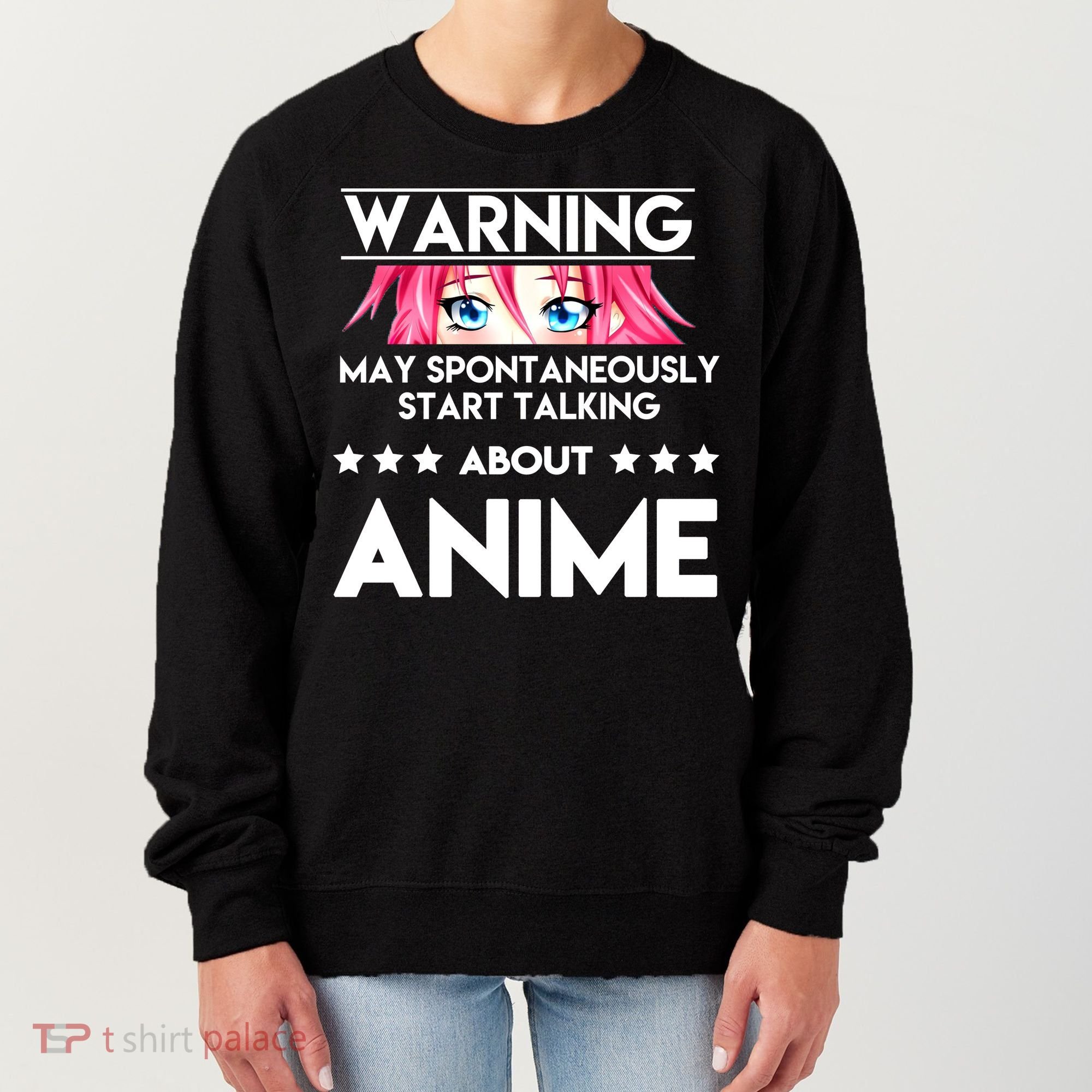 Might Start Talking About Anime  Women's Sweatshirt