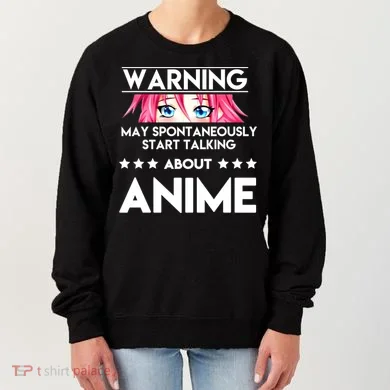 Might Start Talking About Anime  Women's Sweatshirt