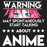 Might Start Talking About Anime  Women's Sweatshirt thumb 2