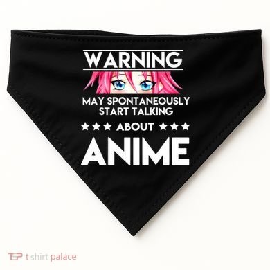 Might Start Talking About Anime  USA-Made Doggie Bandana