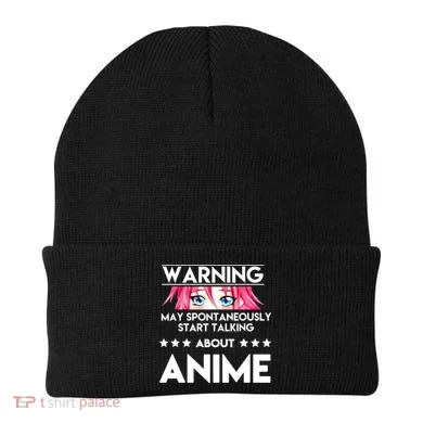 Might Start Talking About Anime Beanie