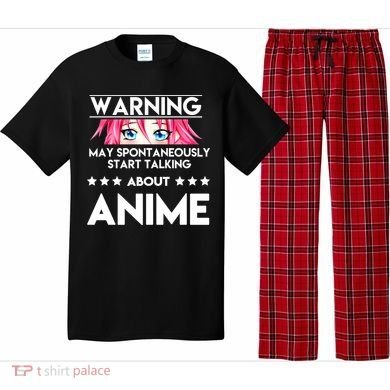 Might Start Talking About Anime  Pajama Set