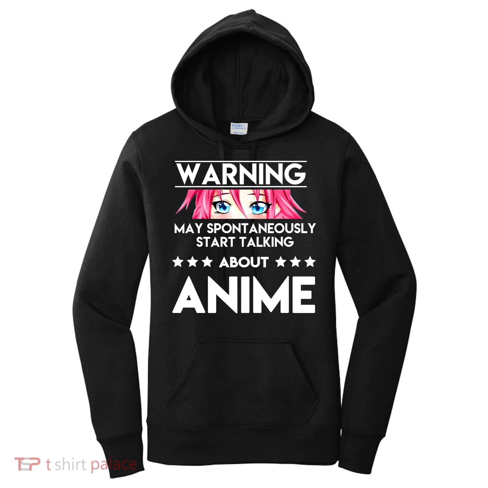 Might Start Talking About Anime  Women's Hoodie