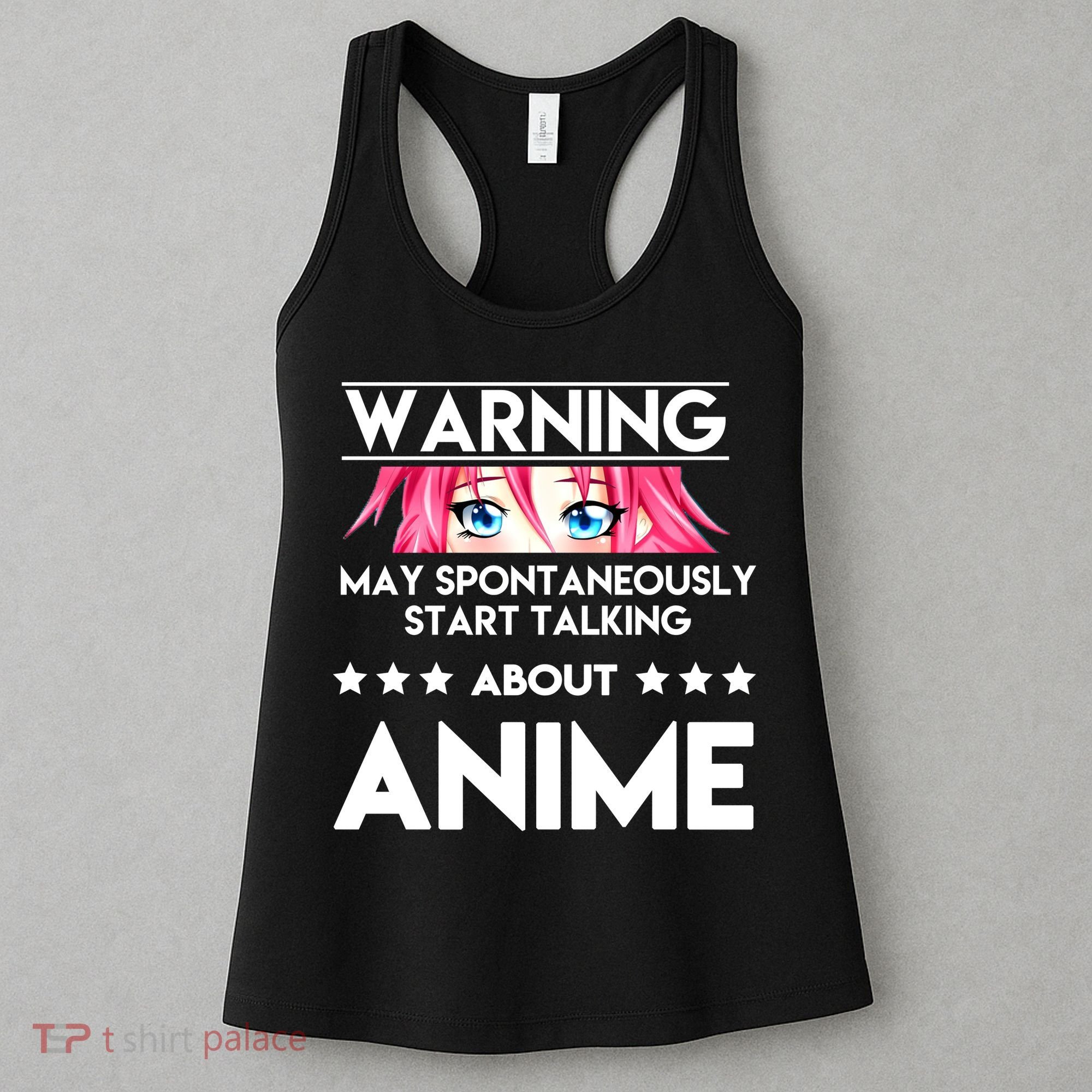 Might Start Talking About Anime  Women's Tank Top