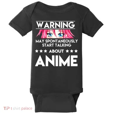 Might Start Talking About Anime  Baby Bodysuit