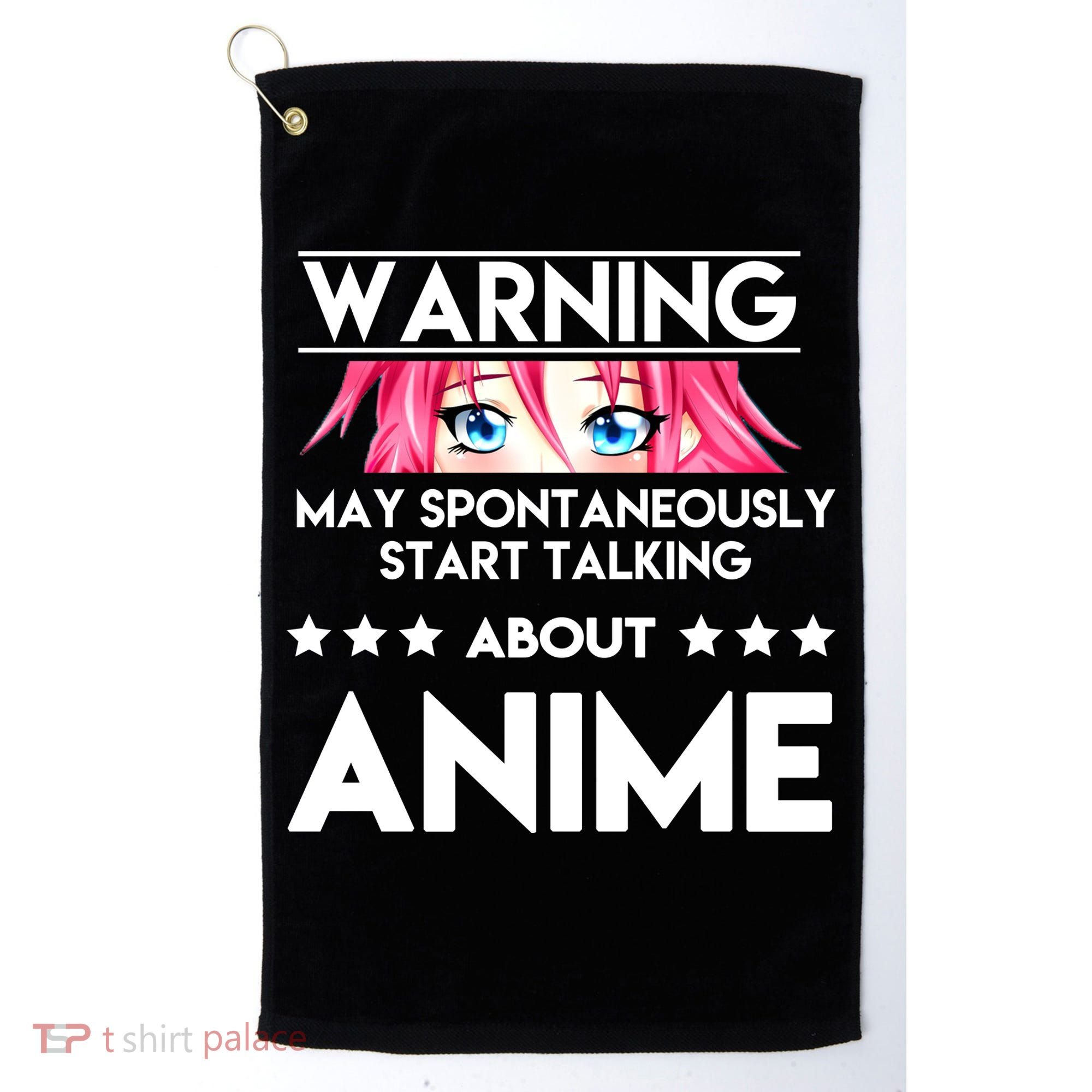 Might Start Talking About Anime  Golf Towel