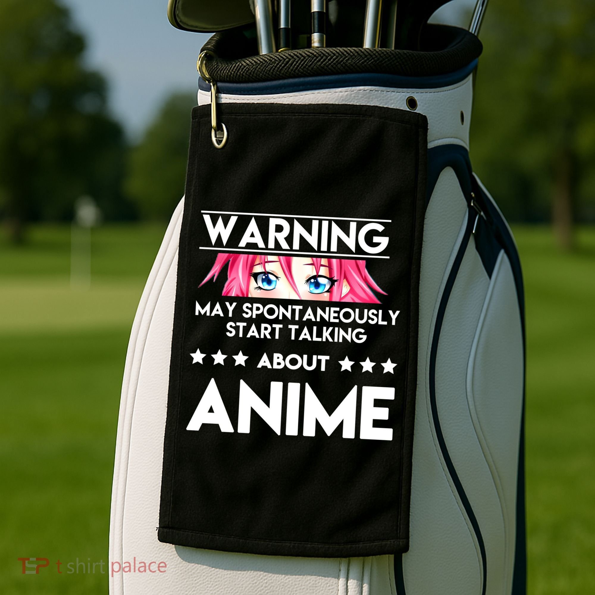 Might Start Talking About Anime  Golf Towel