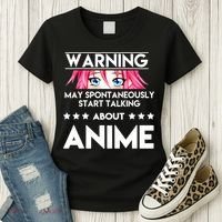 Might Start Talking About Anime  Women's T-Shirt thumb 3