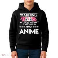 Might Start Talking About Anime  Kids Hoodie thumb 4