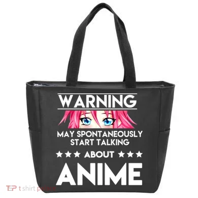 Might Start Talking About Anime  Tote Bag
