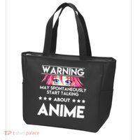 Might Start Talking About Anime  Tote Bag thumb 3