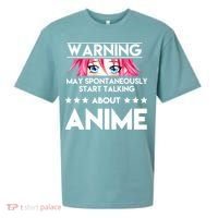 Might Start Talking About Anime  Sueded Cloud Jersey T-Shirt thumb 0