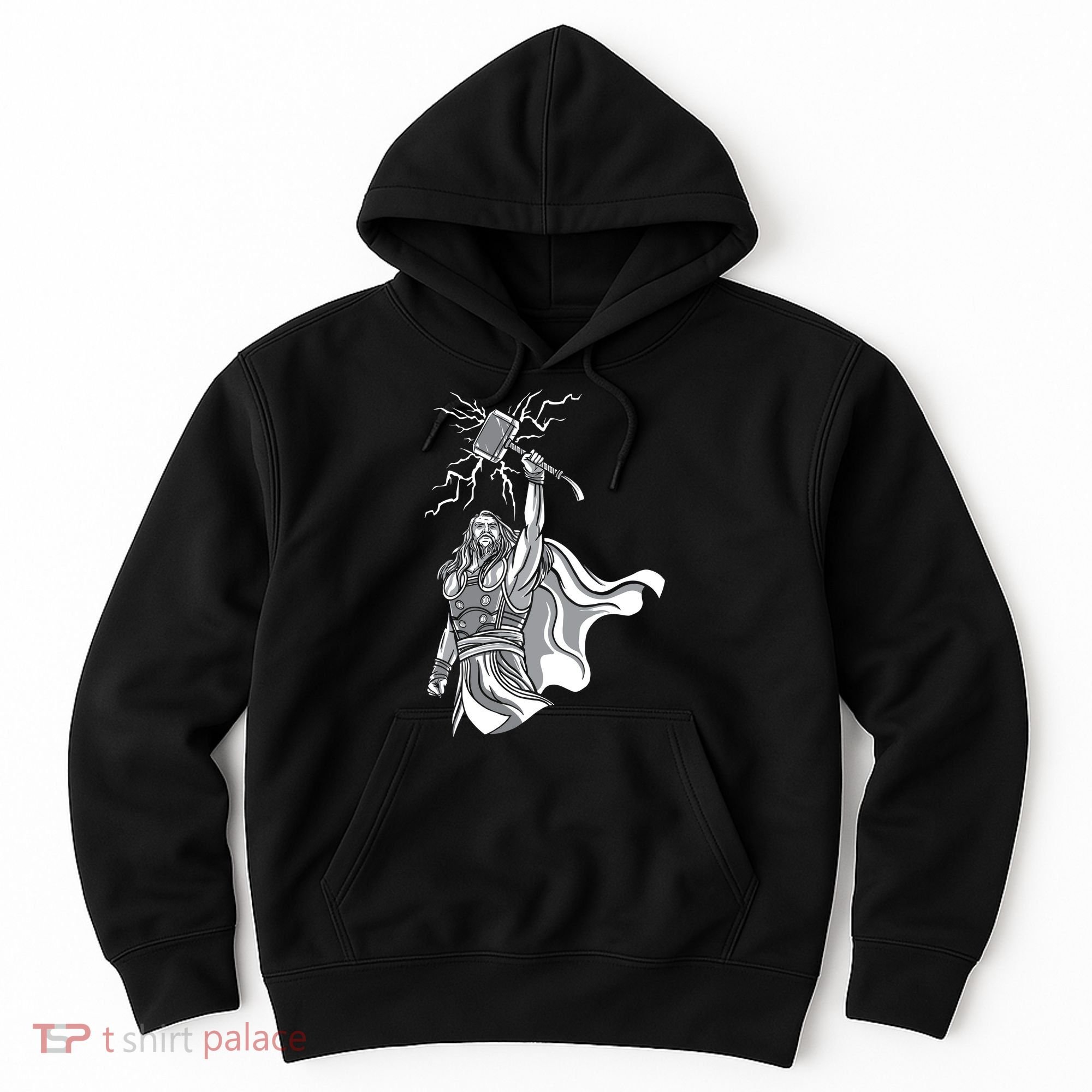 Mighty Thor With Hammer Hoodie