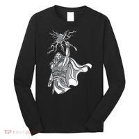 Mighty Thor With Hammer Long Sleeve Shirt thumb 0