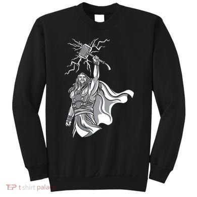 Mighty Thor With Hammer Sweatshirt