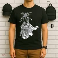 Mighty Thor With Hammer T-Shirt thumb 6