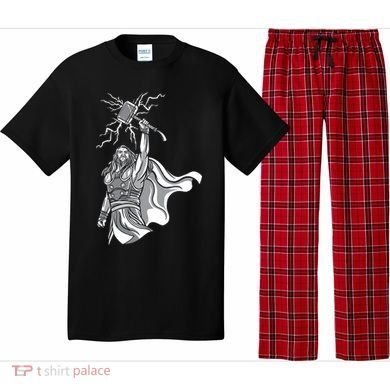 Mighty Thor With Hammer Pajama Set