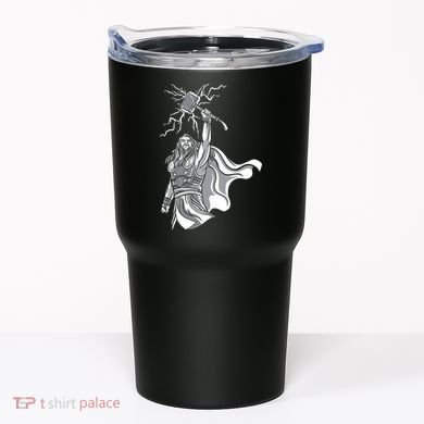 Mighty Thor With Hammer Tumbler