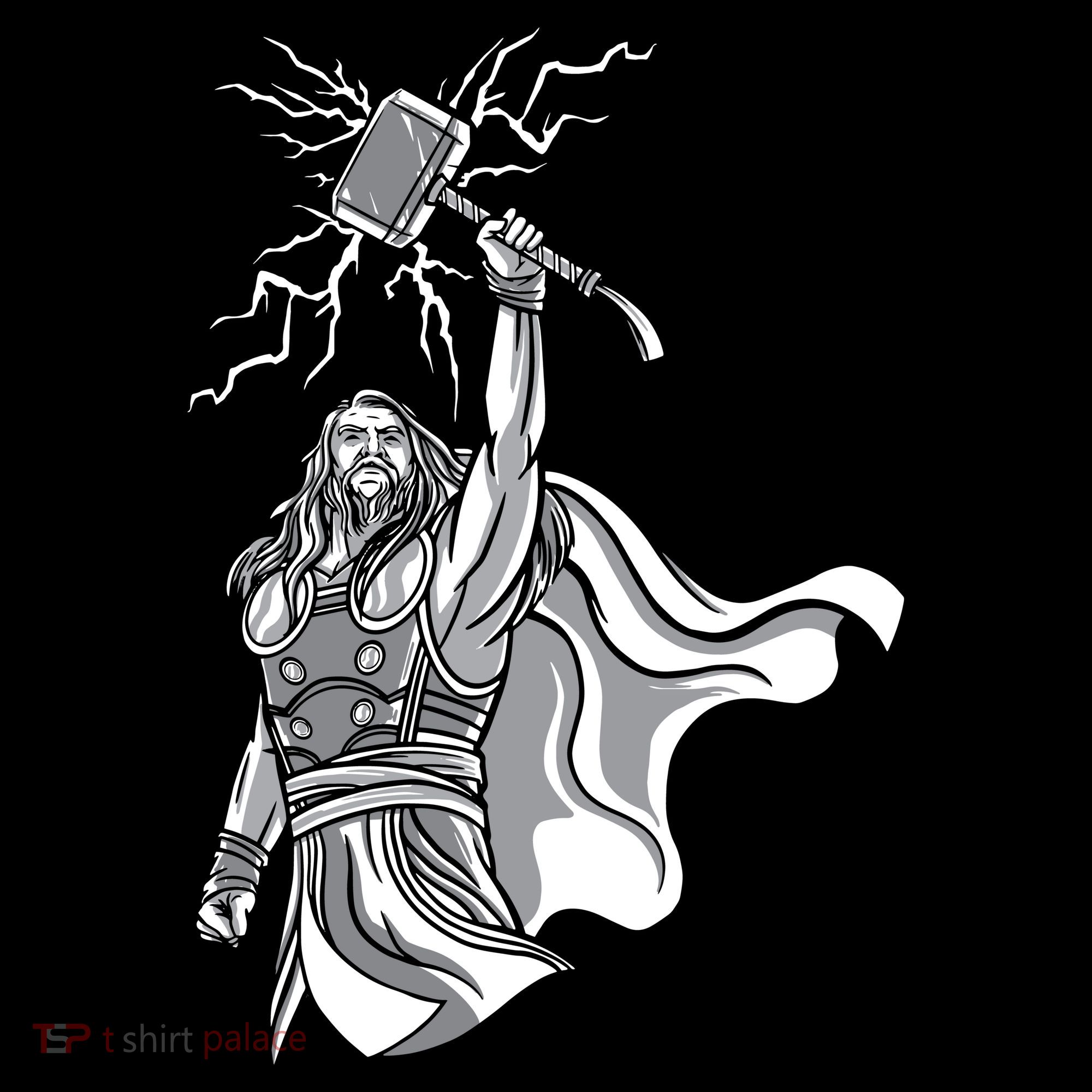 Mighty Thor With Hammer Women's Tank Top