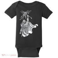 Mighty Thor With Hammer Baby Bodysuit thumb 0