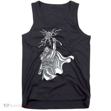 Mighty Thor With Hammer Tank Top