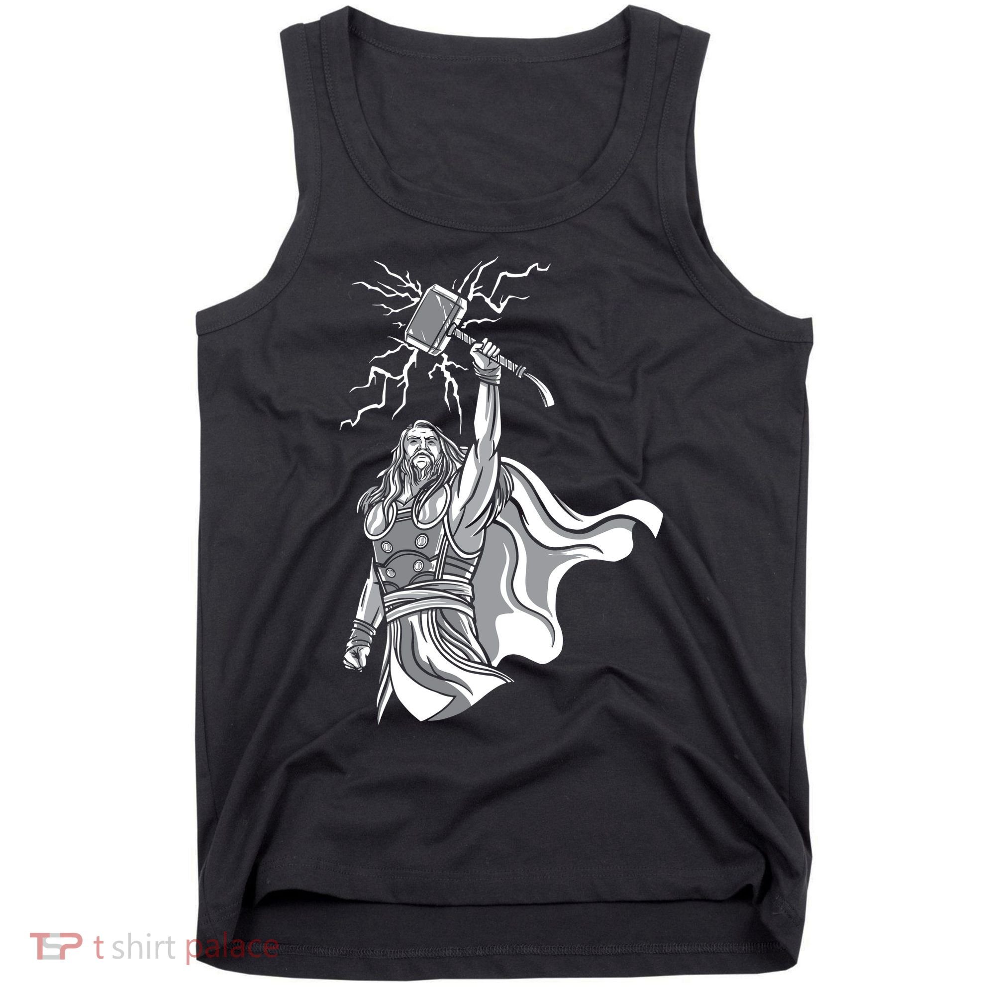 Mighty Thor With Hammer Tank Top
