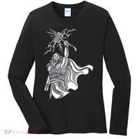 Mighty Thor With Hammer Women's Long Sleeve Shirt thumb 0