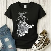 Mighty Thor With Hammer Women's T-Shirt thumb 3