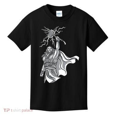 Mighty Thor With Hammer Kids T-Shirt