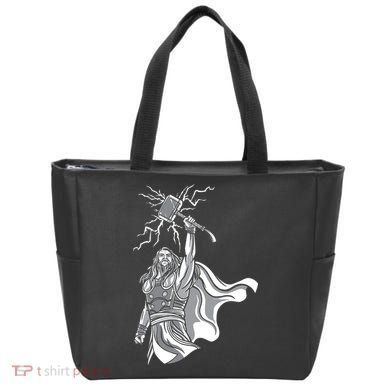 Mighty Thor With Hammer Tote Bag