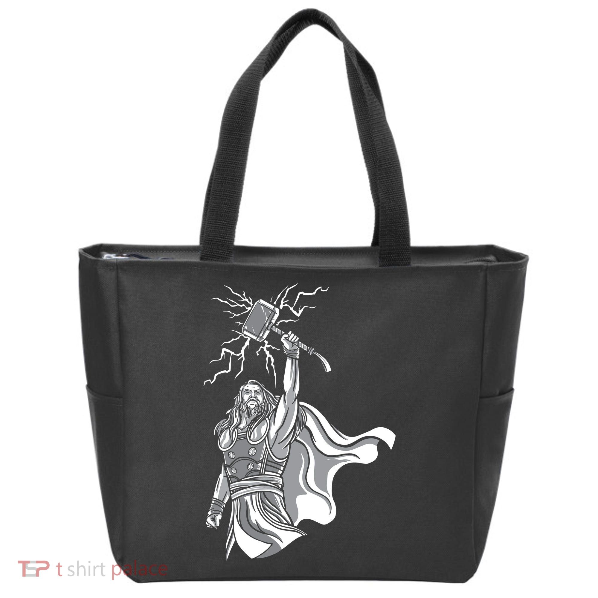 Mighty Thor With Hammer Tote Bag