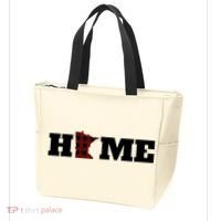 Minnesota Is Home Buffalo Plaid State Pride Gift Tote Bag thumb 3
