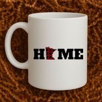 Minnesota Is Home Buffalo Plaid State Pride Gift Coffee Mug thumb 2