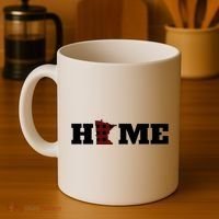 Minnesota Is Home Buffalo Plaid State Pride Gift Coffee Mug thumb 4