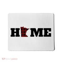 Minnesota Is Home Buffalo Plaid State Pride Gift Mousepad thumb 0