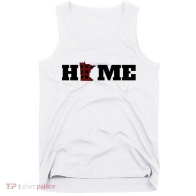 Minnesota Is Home Buffalo Plaid State Pride Gift Tank Top