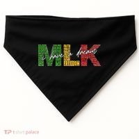 Mlk I Have A Dream USA-Made Doggie Bandana thumb 0