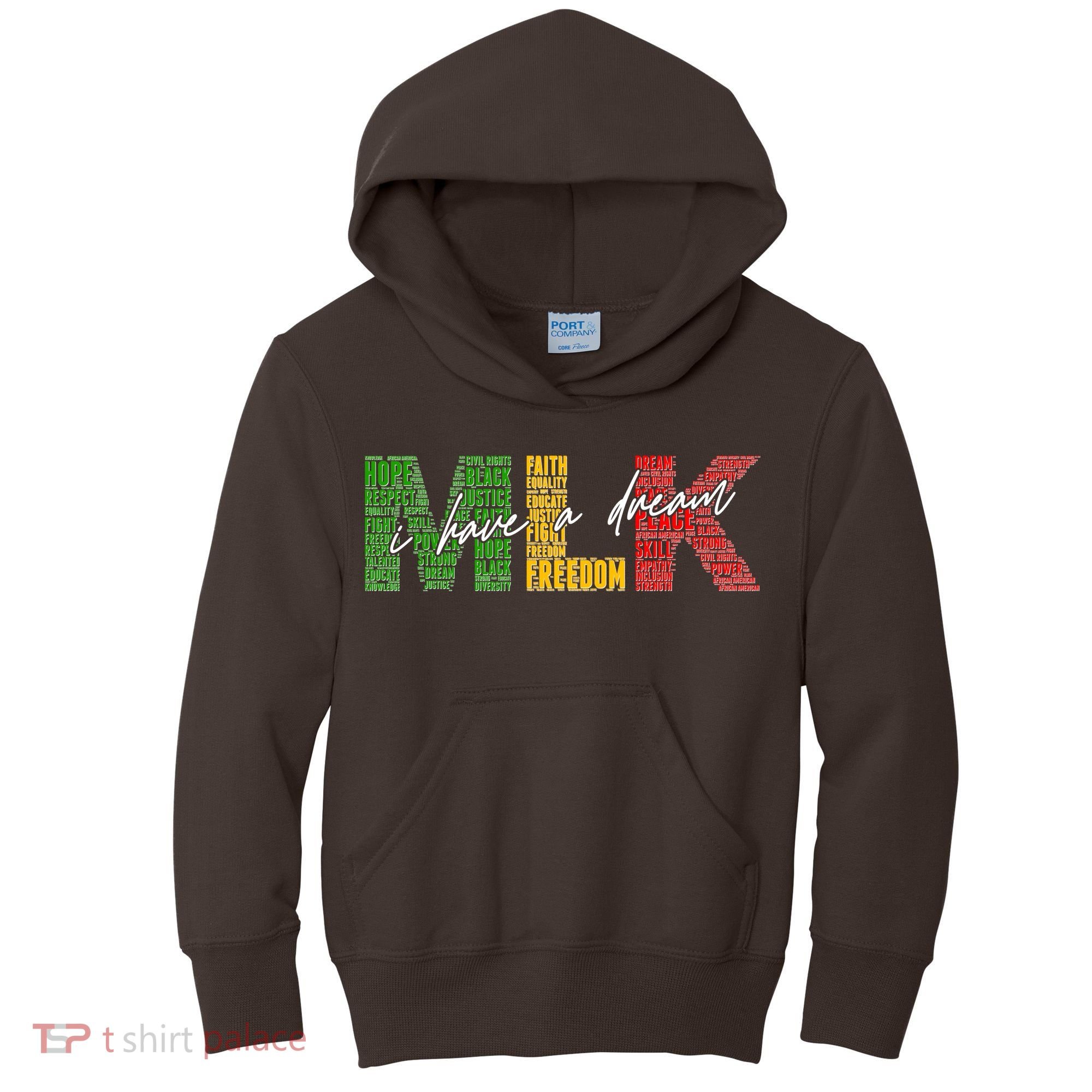 Mlk I Have A Dream Kids Hoodie