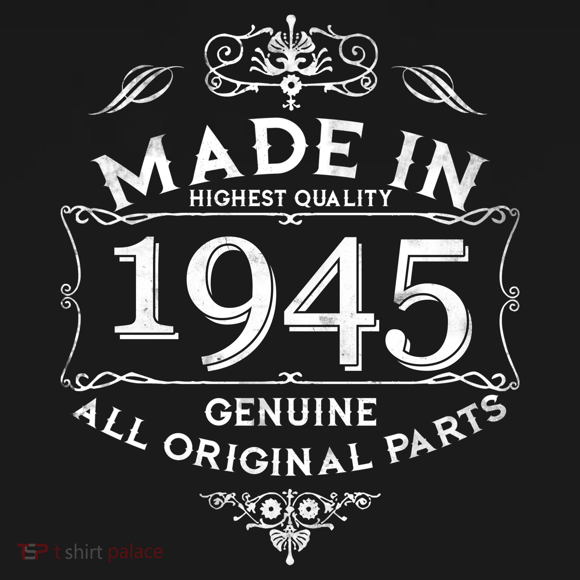 Made In Highest Quality Genuine All Original Parts 1945 80th Birthday Doggie Tank