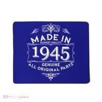 Made In Highest Quality Genuine All Original Parts 1945 80th Birthday Mousepad thumb 0