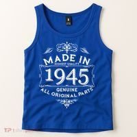 Made In Highest Quality Genuine All Original Parts 1945 80th Birthday Tank Top thumb 2